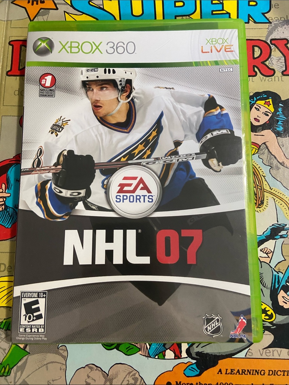 NHL 07 (Microsoft Xbox 360 2006) Hockey Game CIB
